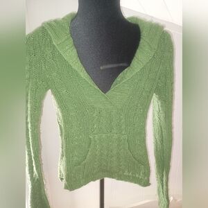 American Eagle Sweater Green Small